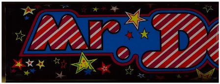 Mr. Do! marque, left